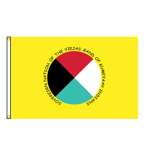 Viejas Group of Capitan Grande Band of Mission Indians Flag