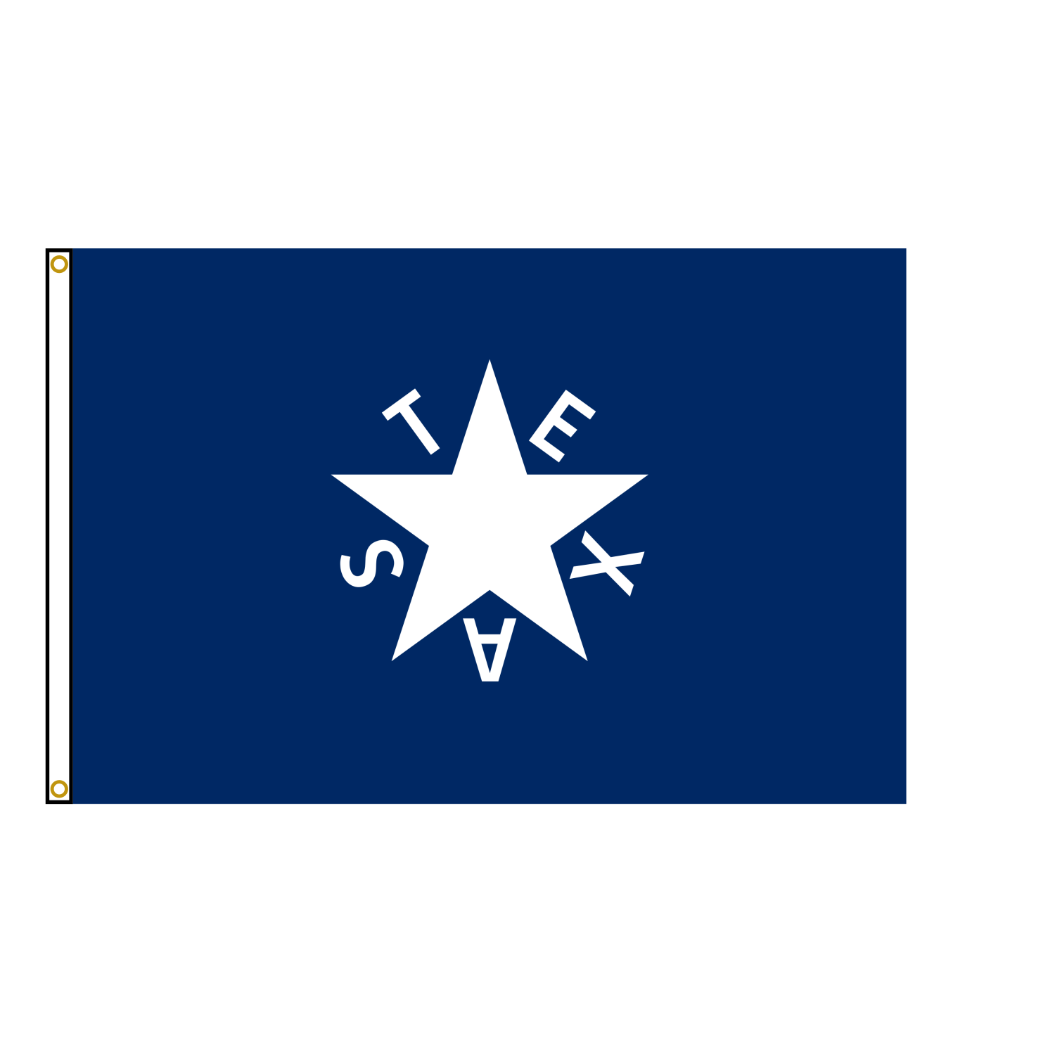 Texas Zavala Flag
