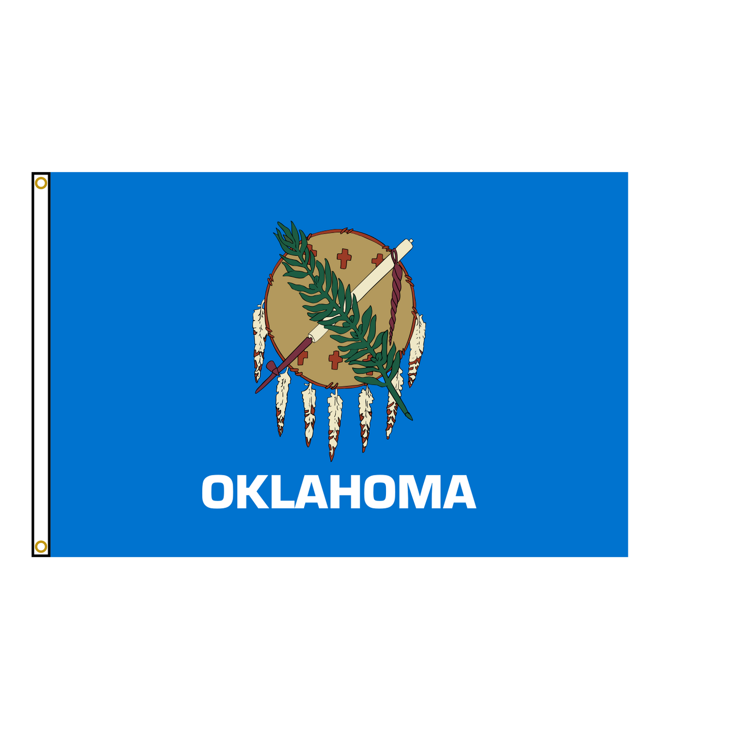 Oklahoma State Flag Polyester USA