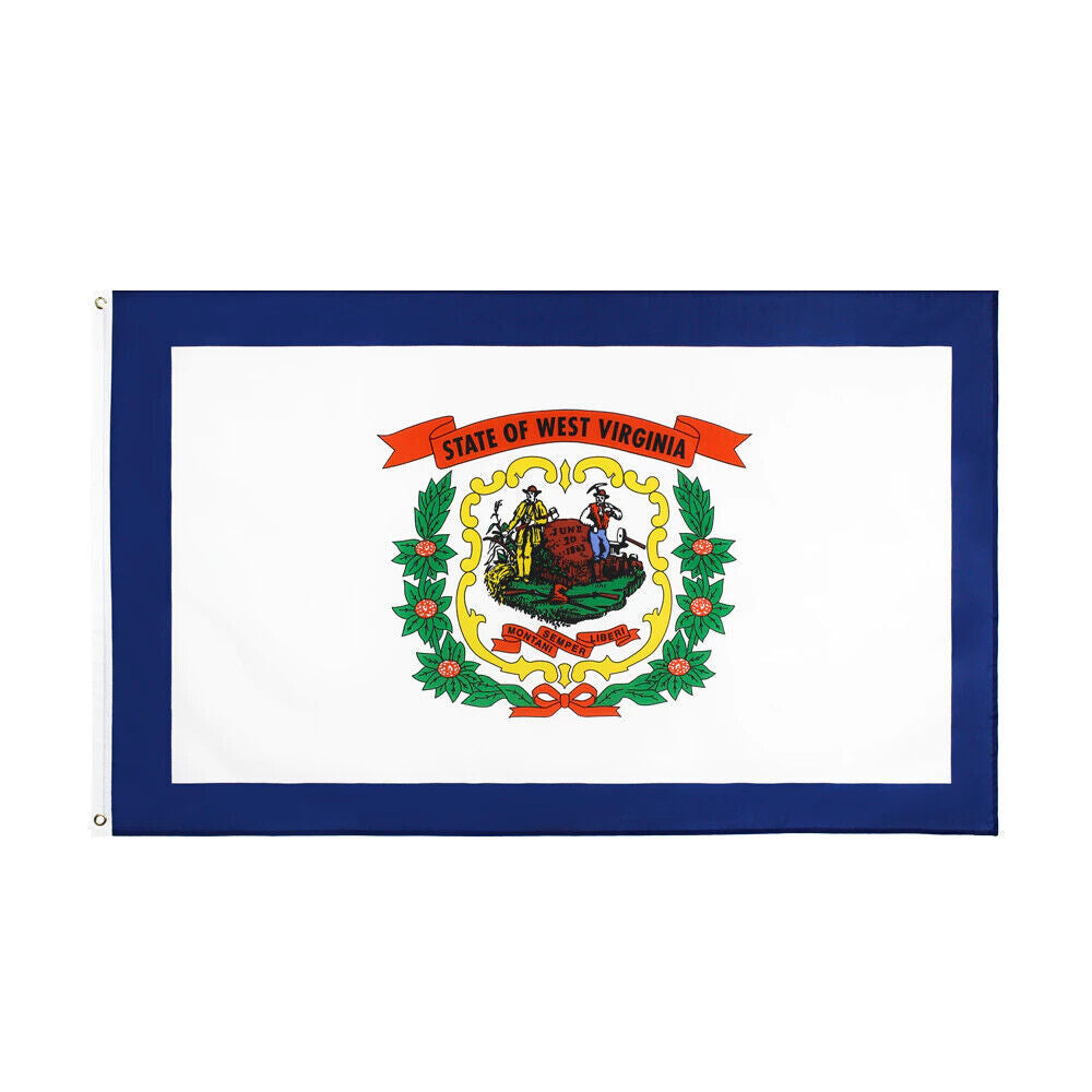West Virginia State Flag Polyester USA