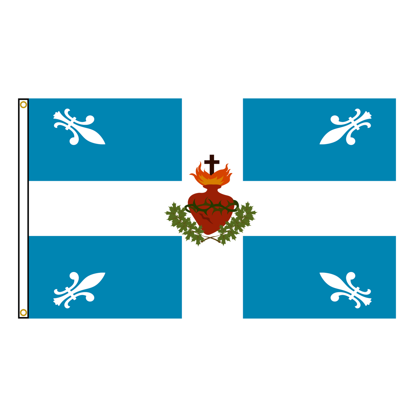 Carillon Sacré Coeur Flag