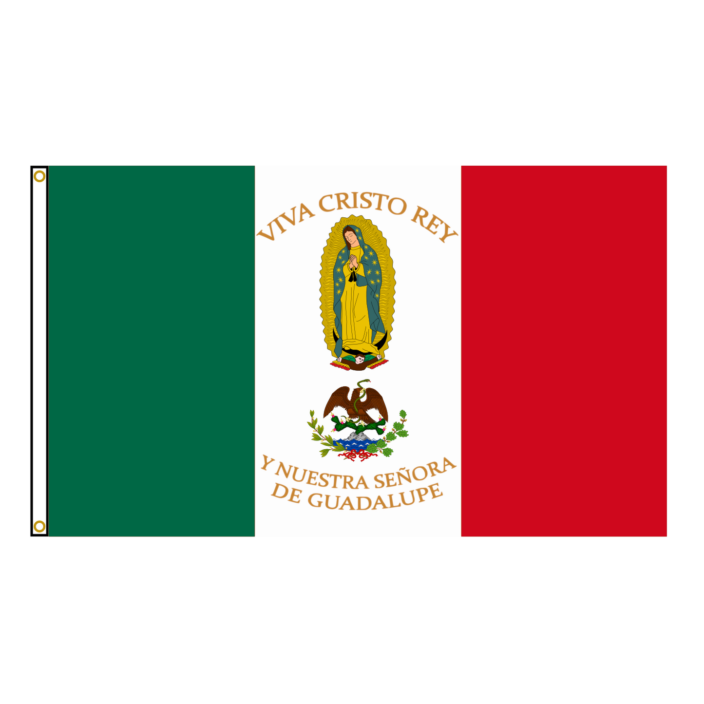 Cristeros Flag Mexican Catholic