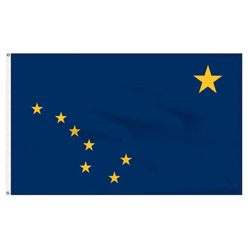 Alaska State Flag USA