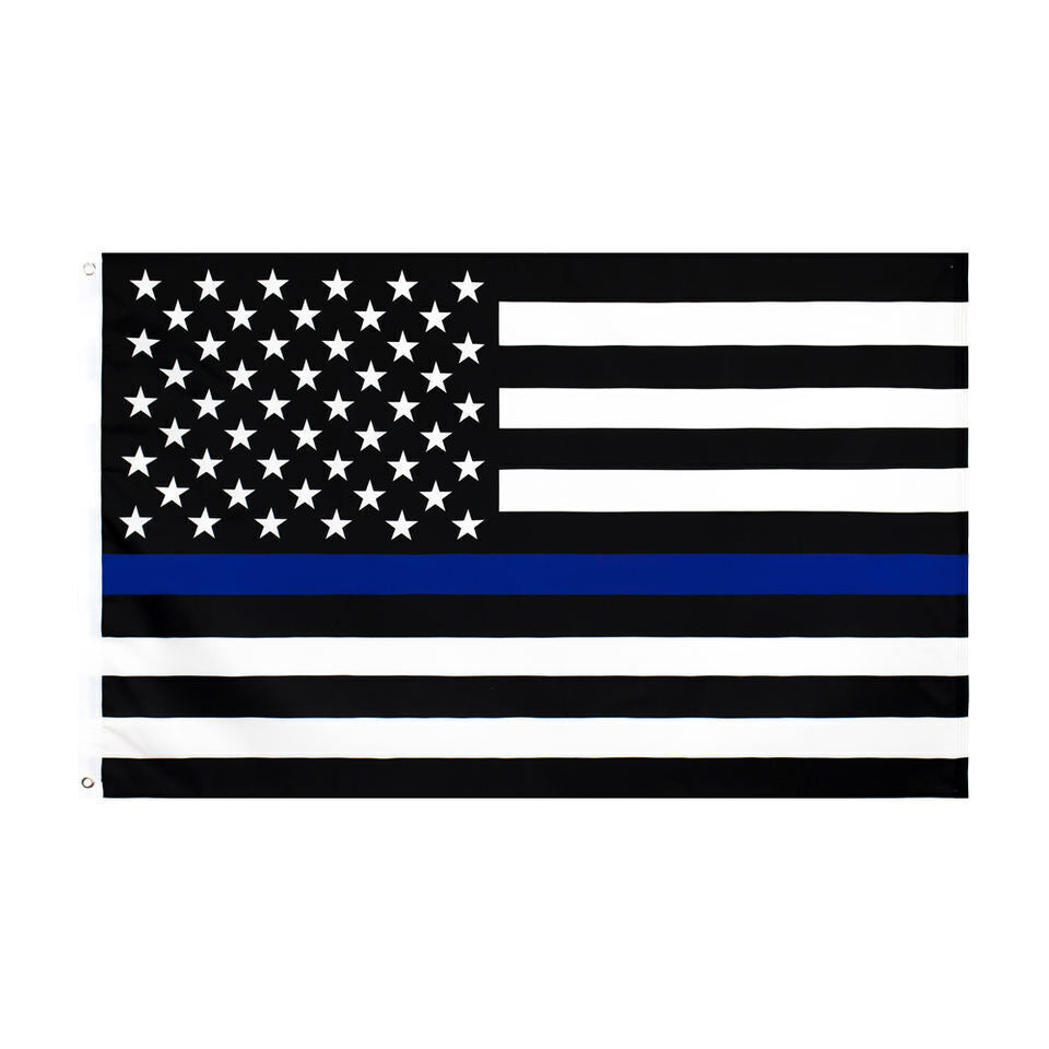 Thin Blue Line Flag
