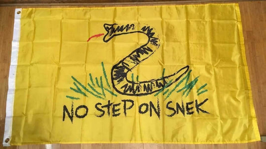 No Step On Snek Flag