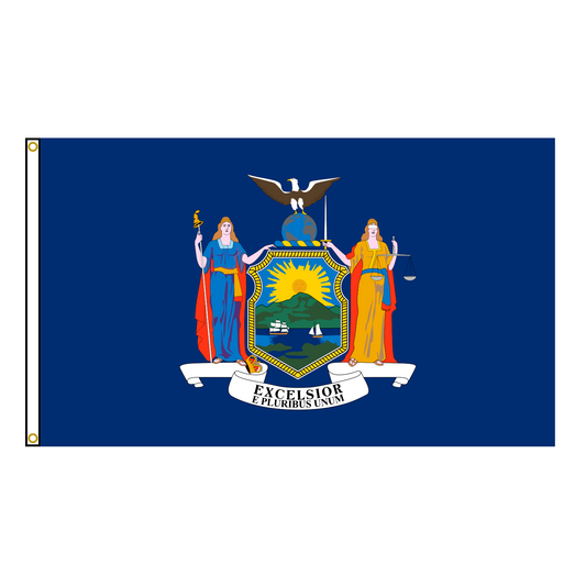 New York State Flag Polyester USA