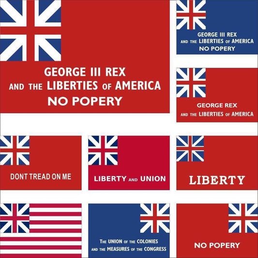 New York Union George Rex Flag
