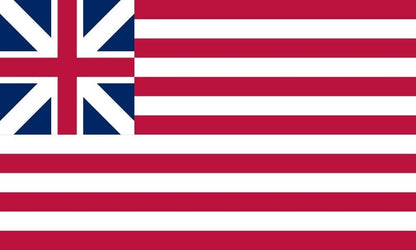 New York Union George Rex Flag US 1775