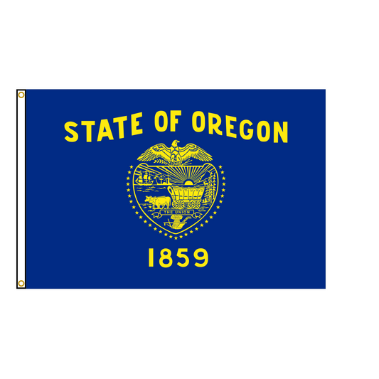 Oregon State Flag USA