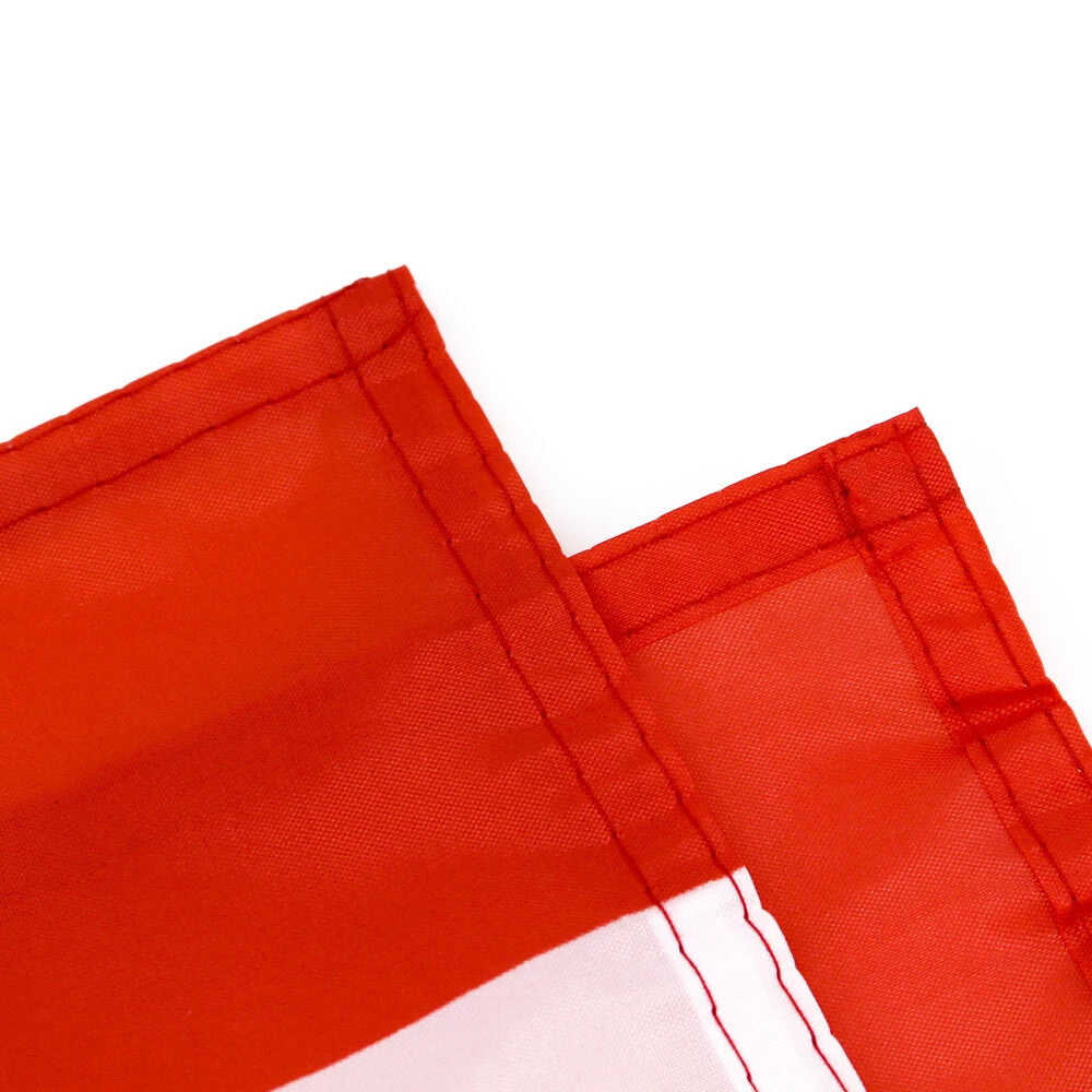 US Marine Corps Flag on USA Flag