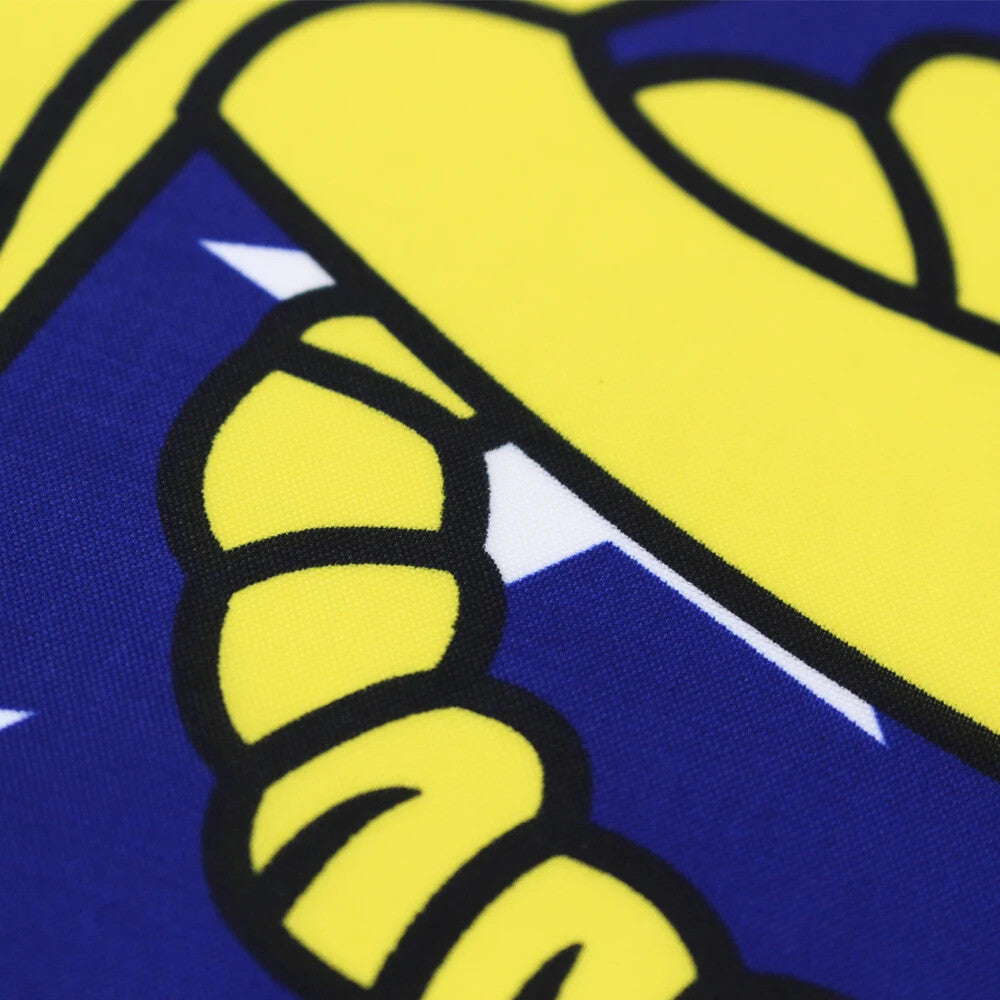 US Marine Corps Flag on USA Flag