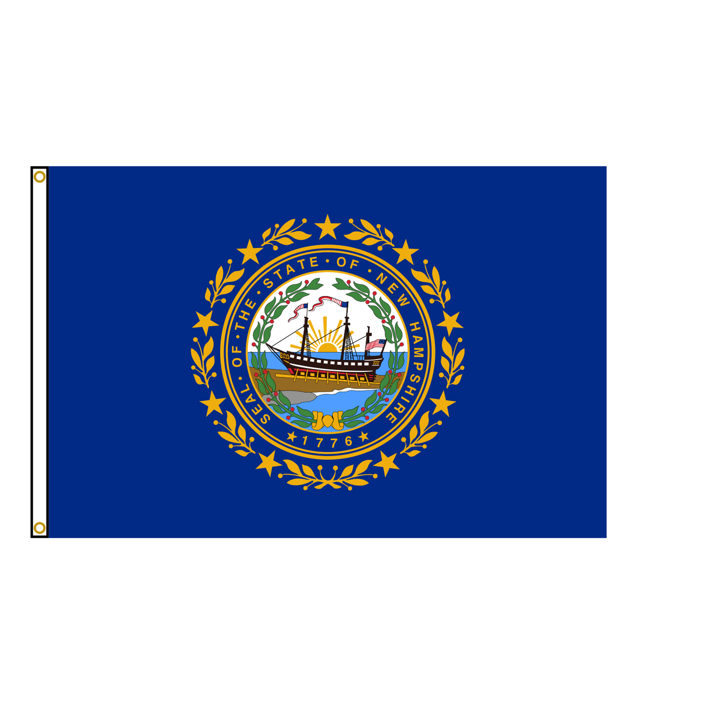 New Hampshire State Flag USA