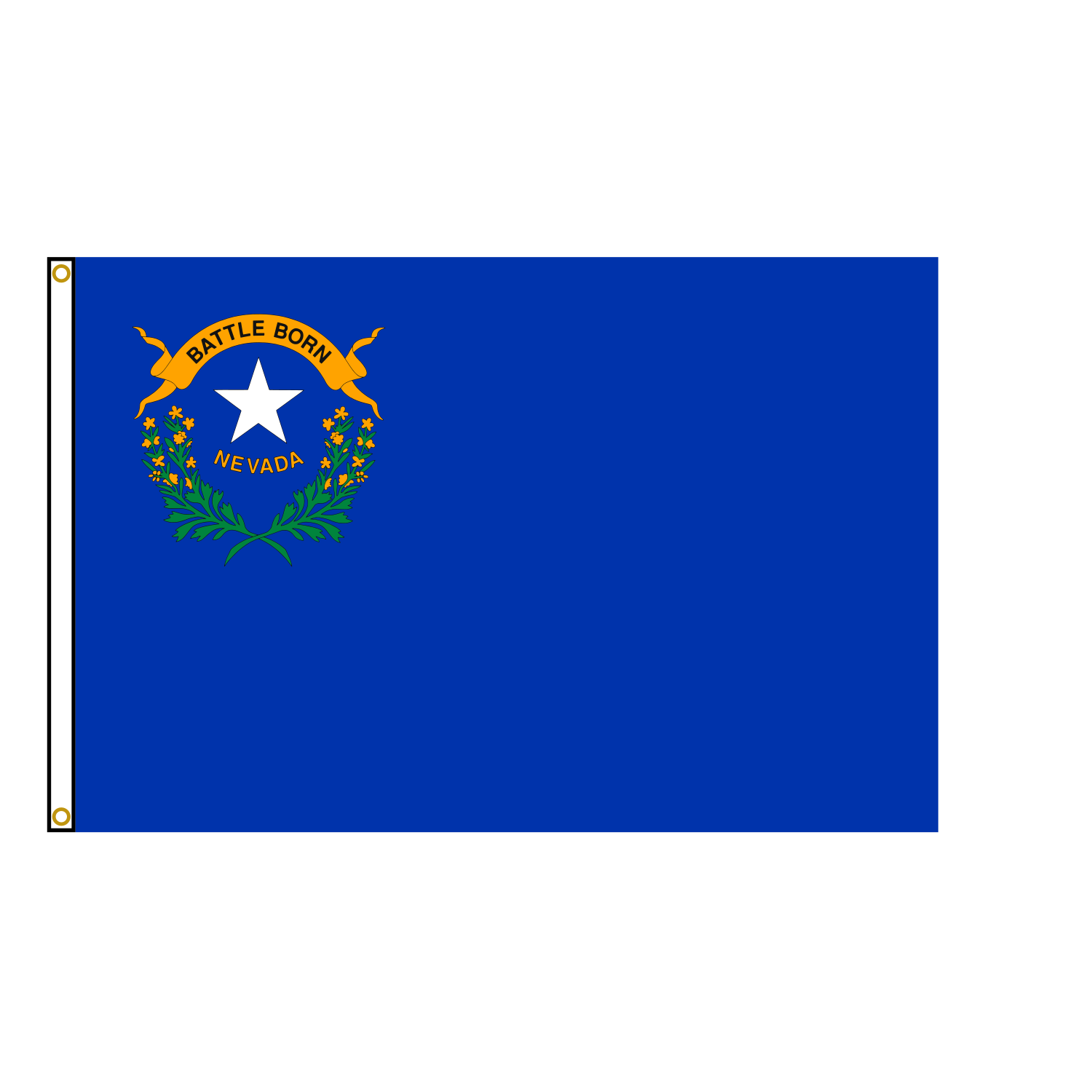 Nevada State Flag USA