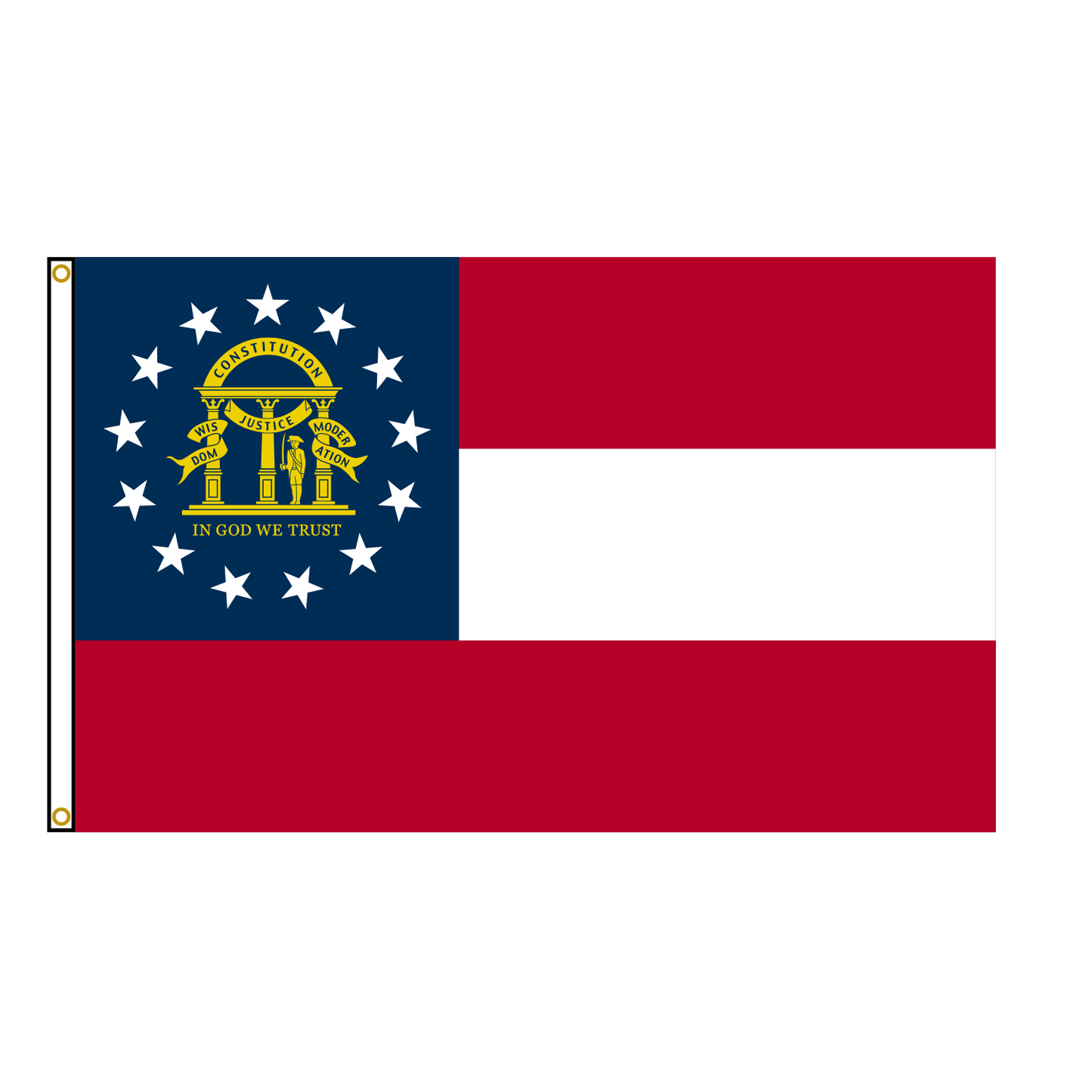 Georgia State Flag USA