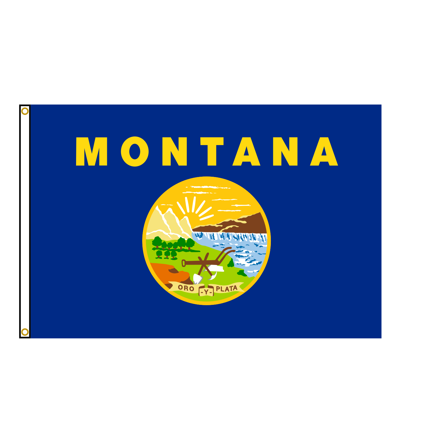 Montana State Flag USA