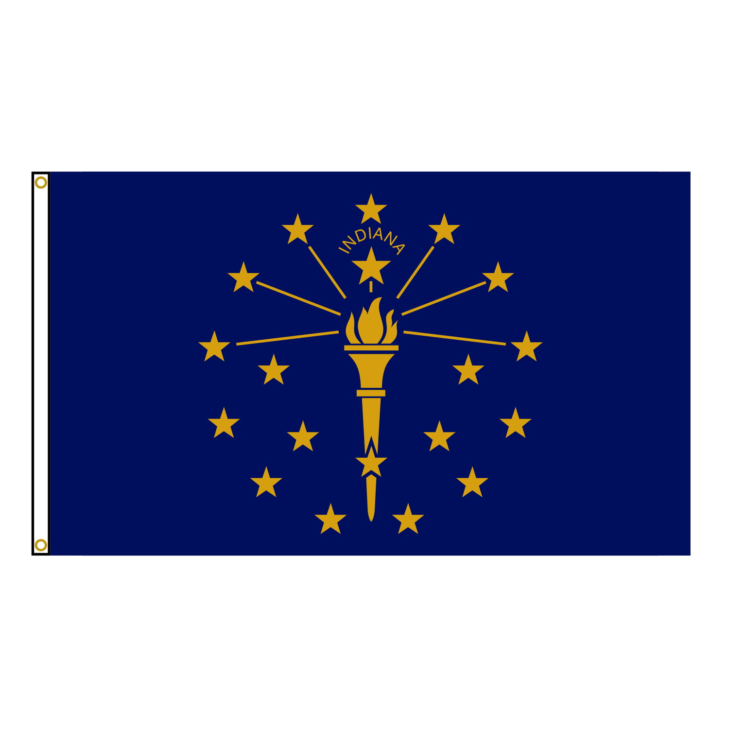 Indiana State Flag USA