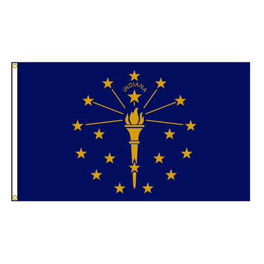 Indiana State Flag USA