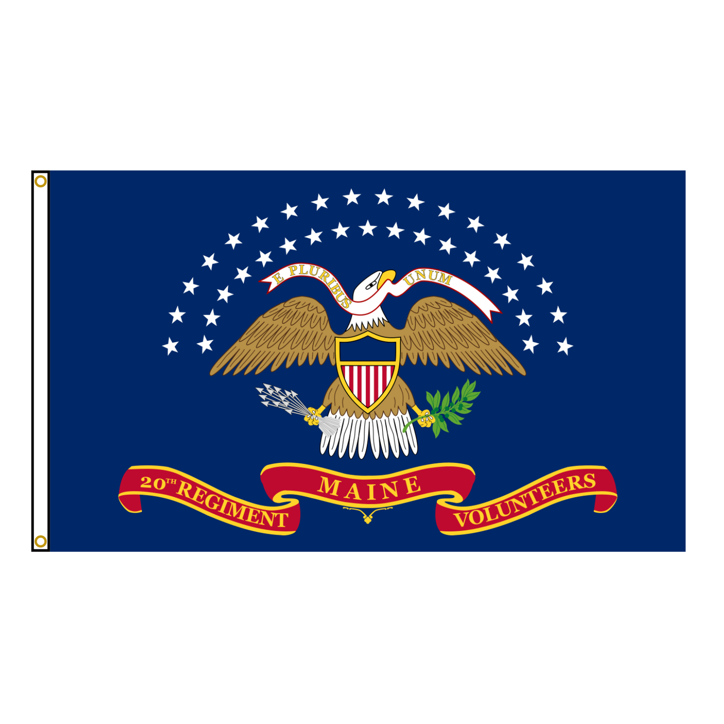 20th Maine Infantry Regiment Flag