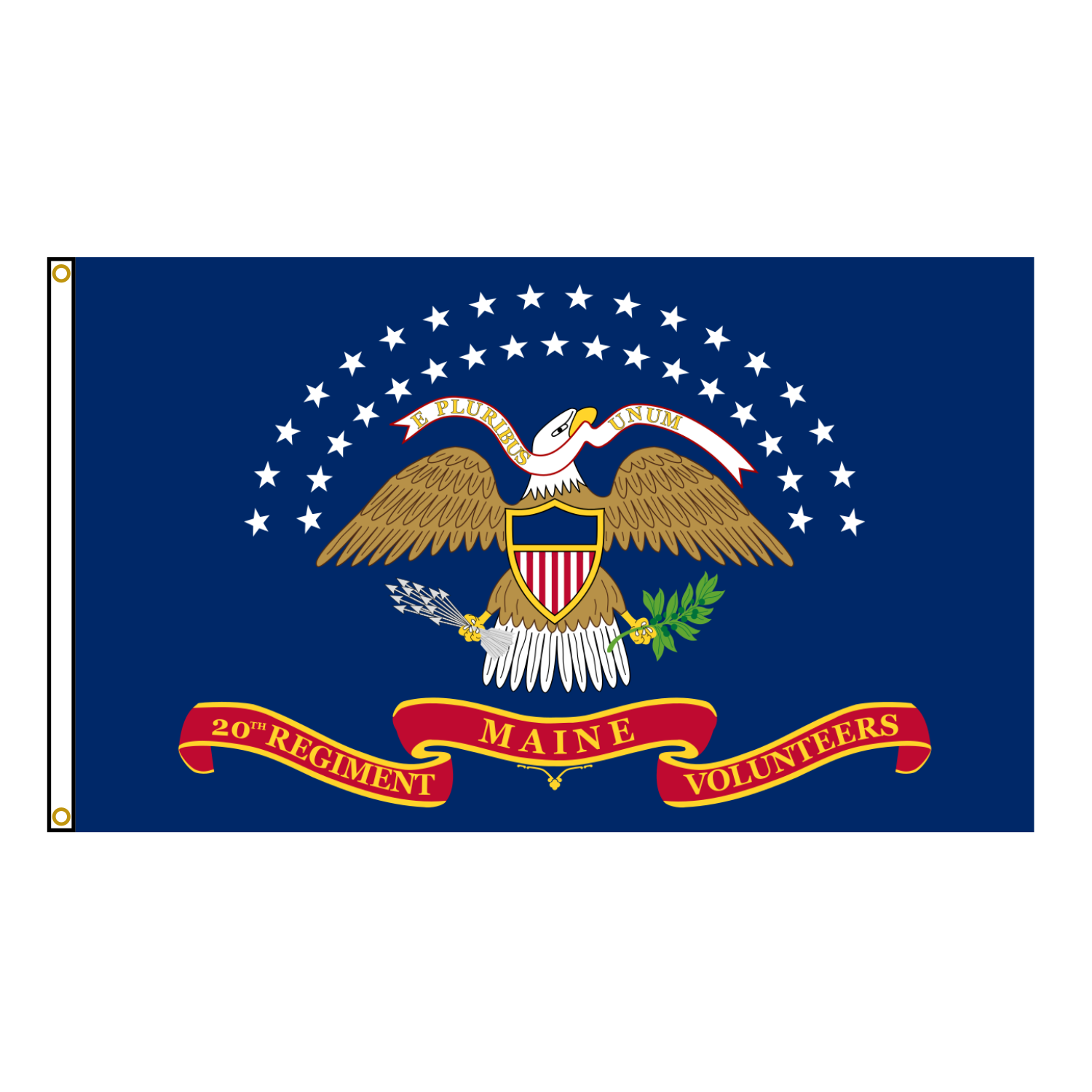 20th Maine Infantry Regiment Flag
