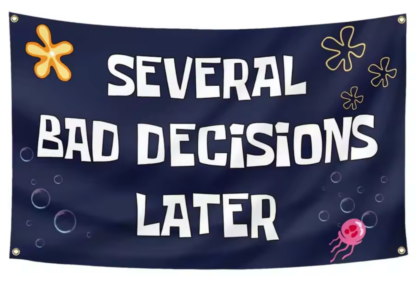 Several Bad Decisions Later Meme Flag