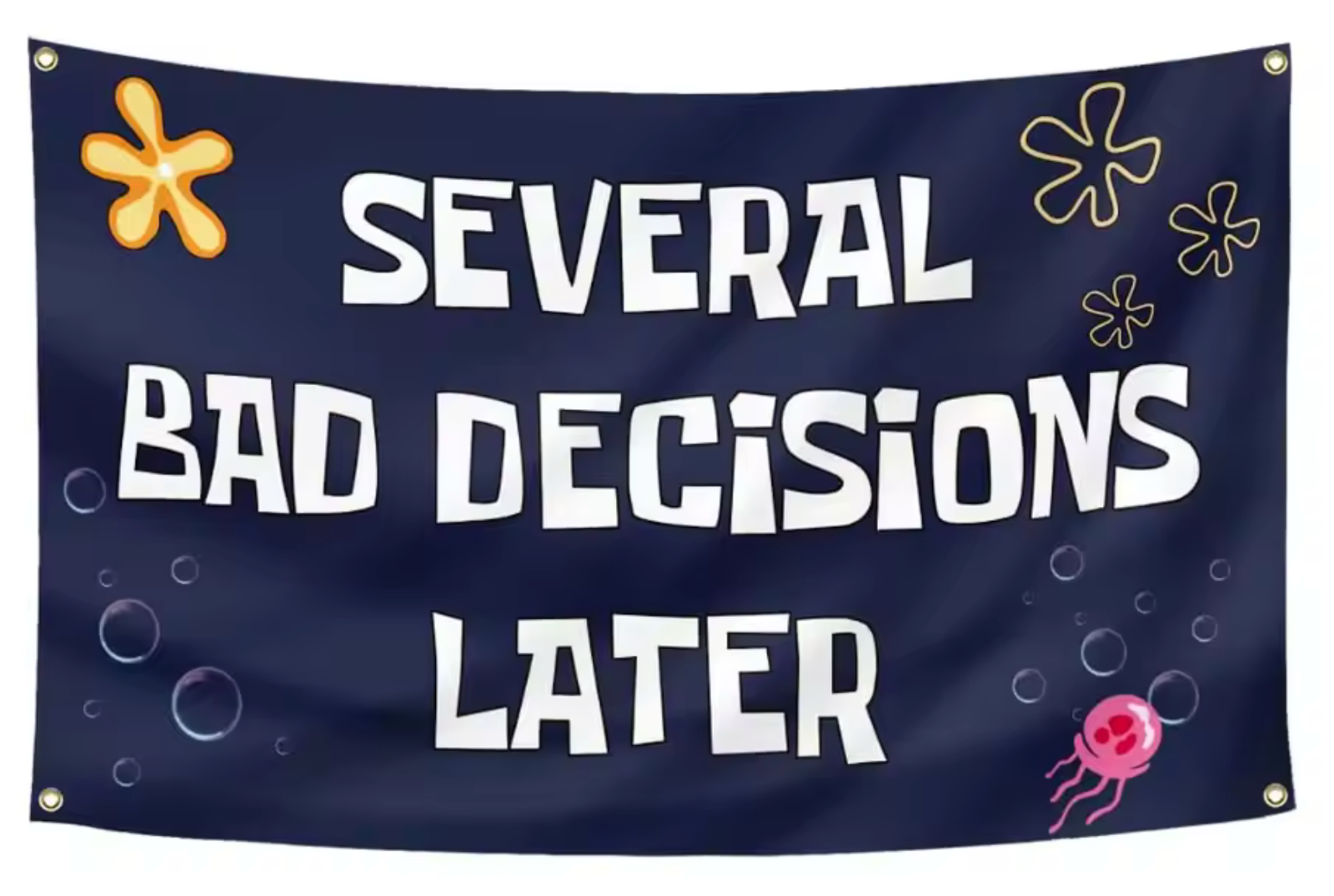 Several Bad Decisions Later Meme Flag