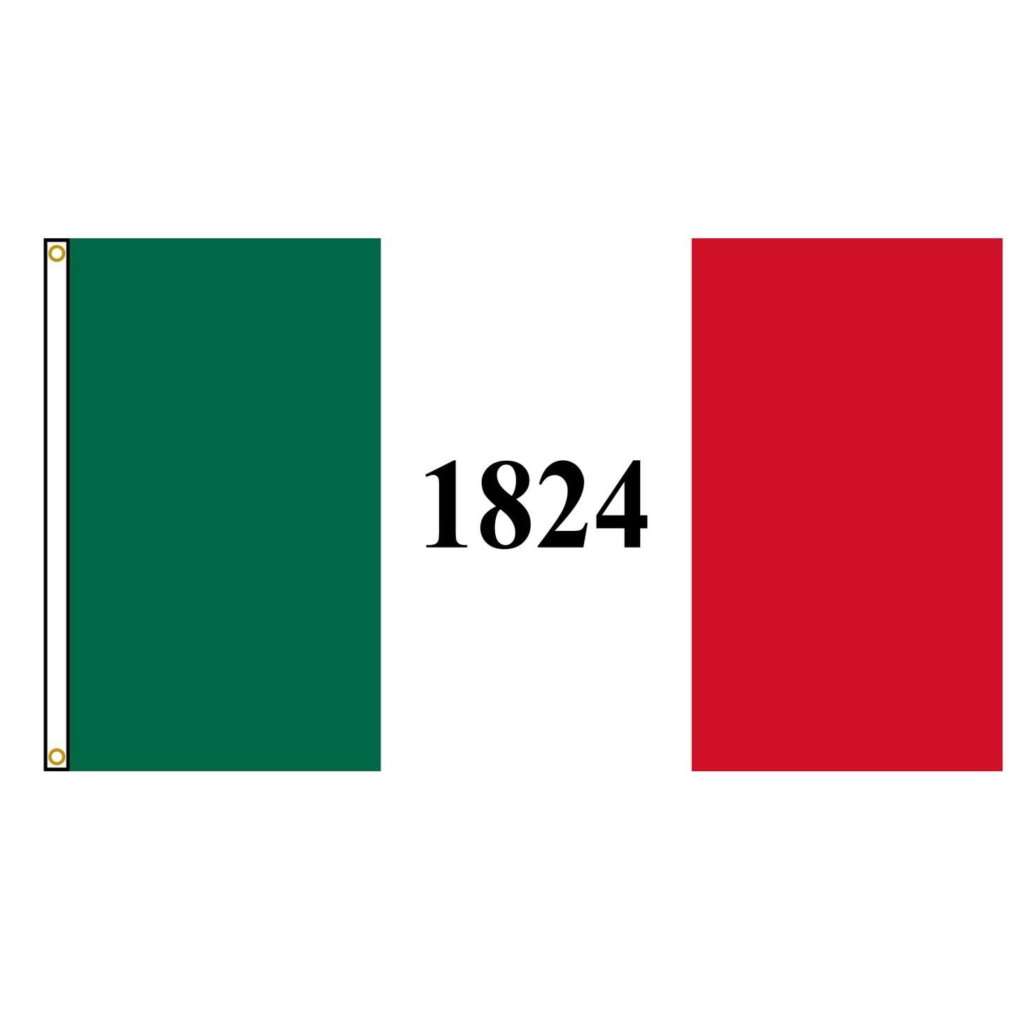 Alamo 1824 Flag Texas