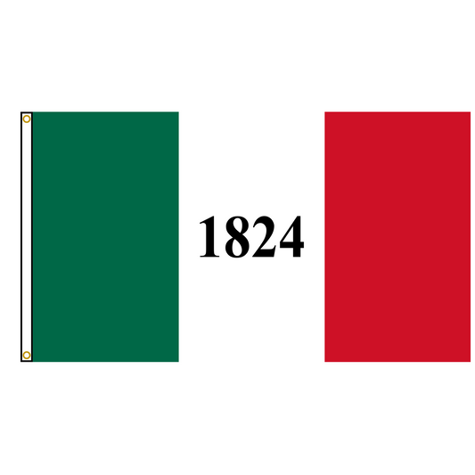 Alamo 1824 Flag Texas