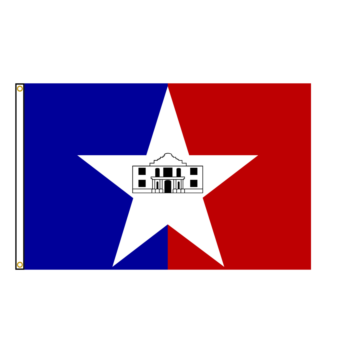 San Antonio Texas Flag
