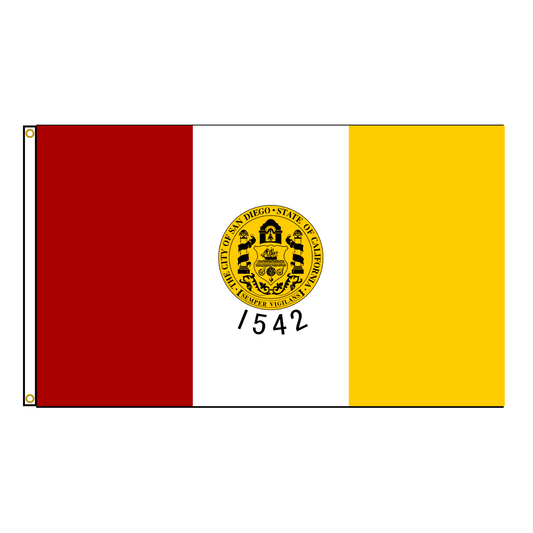 San Diego California Flag