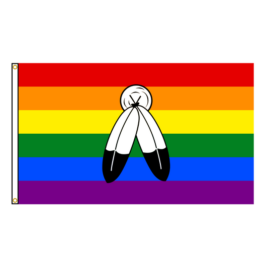2 Spirits Pride Flag