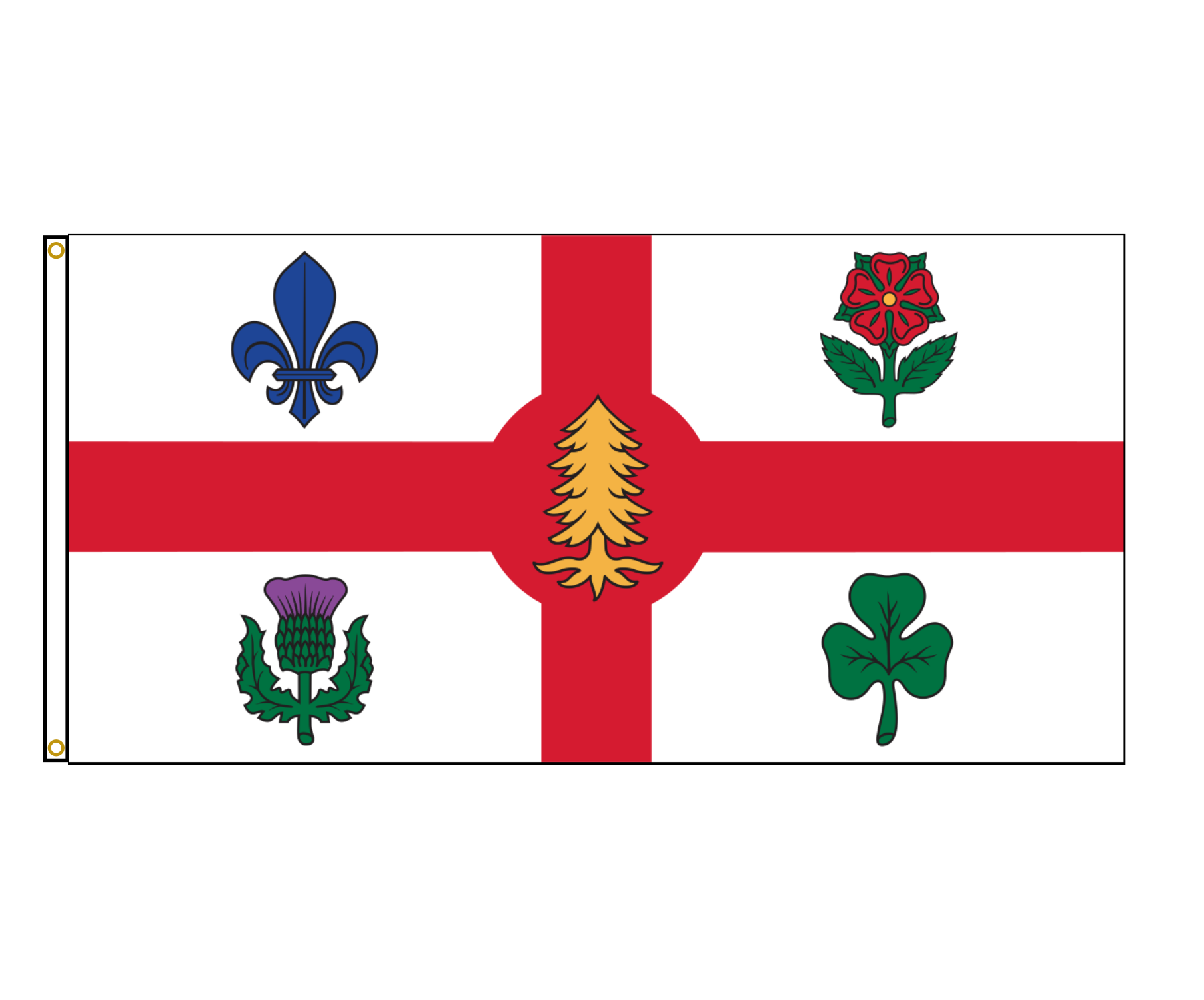 Montreal Canada Flag