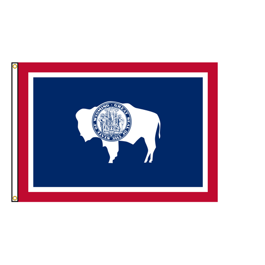 Wyoming State Flag USA
